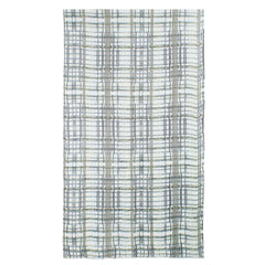 Radiant Geometric Grid Scarf