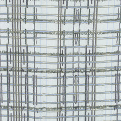 Radiant Geometric Grid Scarf