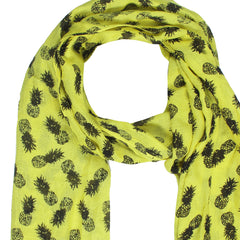 Lime Pineapple Splash Scarf