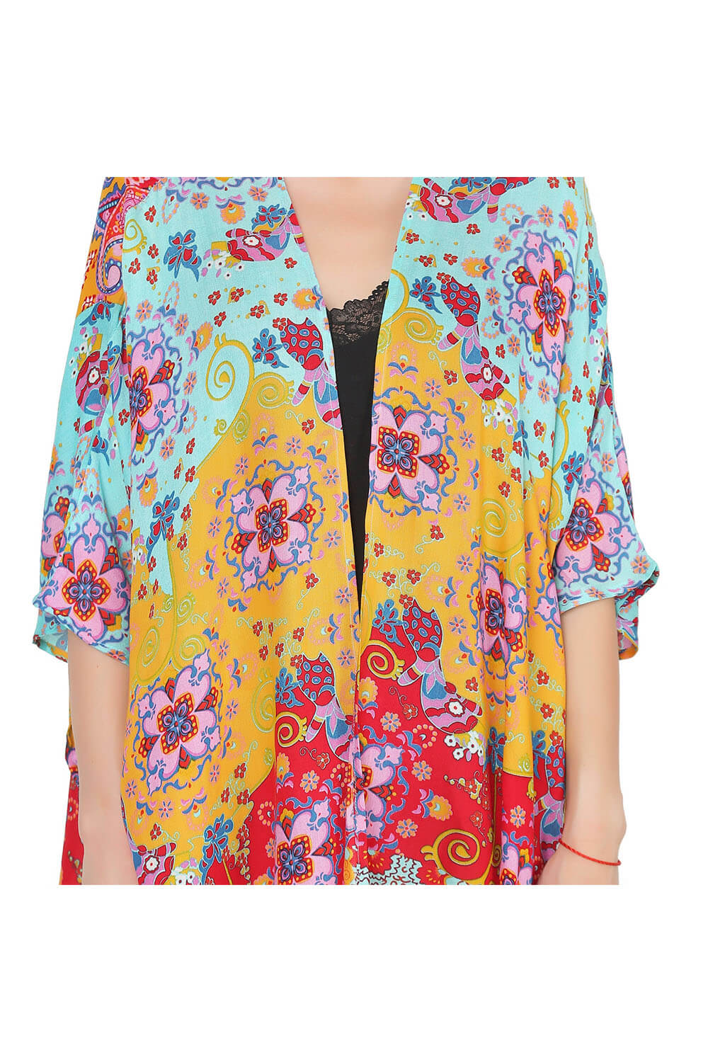 Multi Floral Beauty Kimono