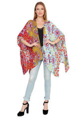 Trendy Foral Flair Loose Kimono