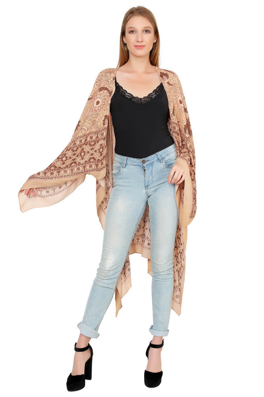 Beach Blossoms Kimono