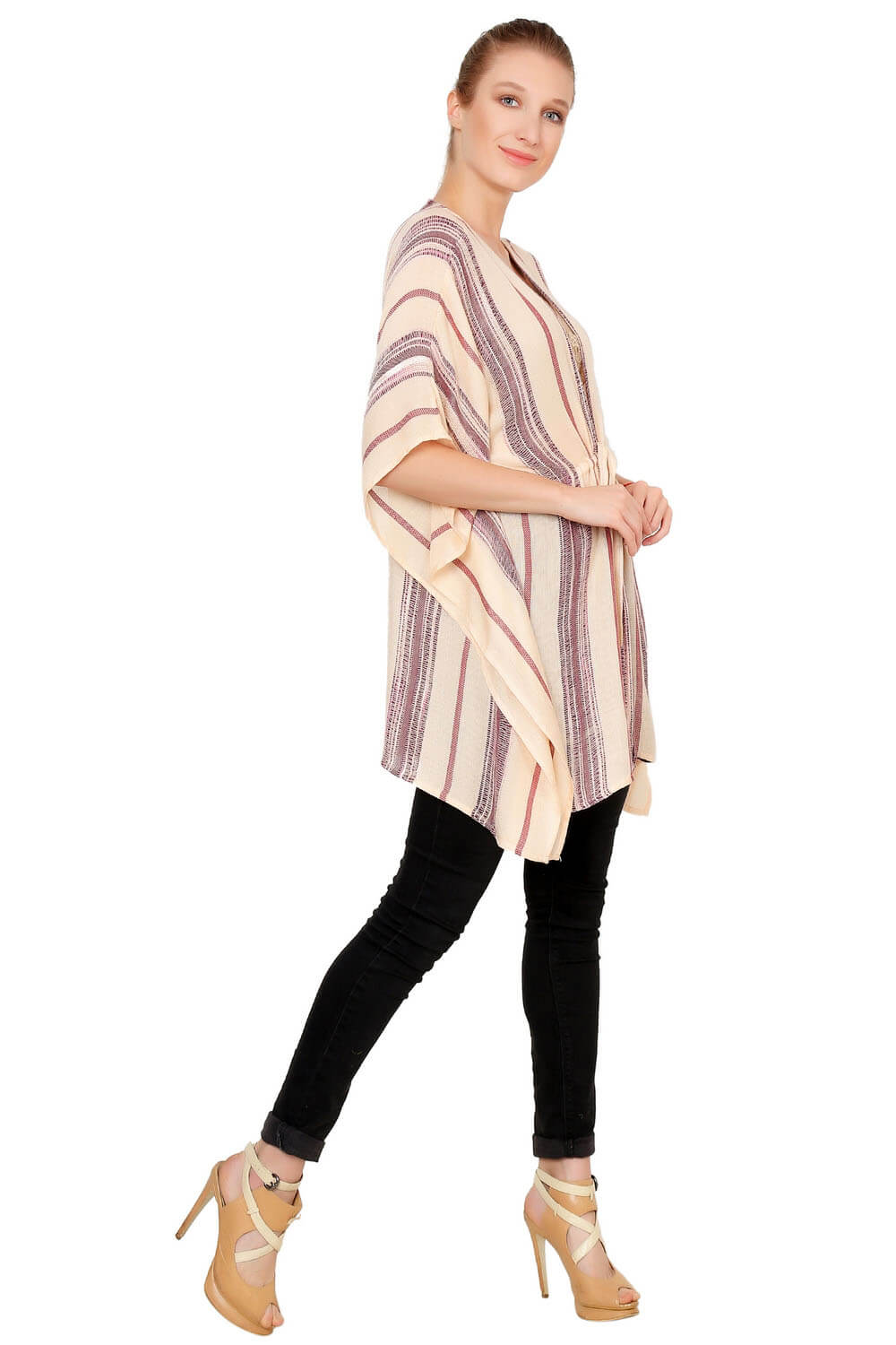 Front Tie Kimono