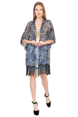 Dreamscape frill Kimono