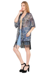Dreamscape frill Kimono