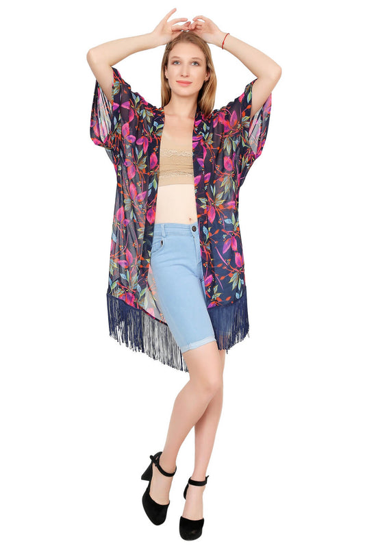 Floral Beach Kimono