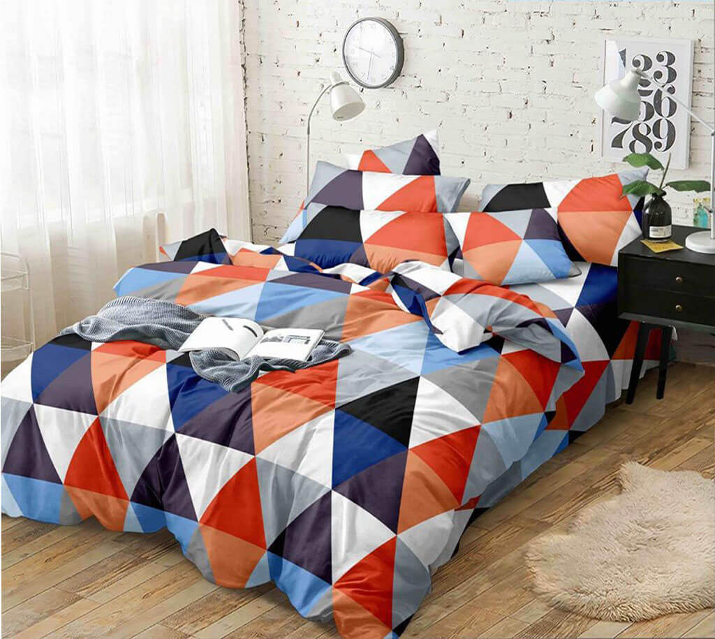 Geo Fusion Chill Haven Quilt Set