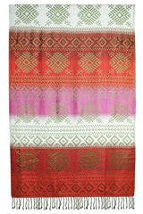 Romantic Whimsy Jacquard Scarf