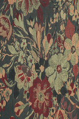 Botanical Floral Print Paisley Jacquard Scarf