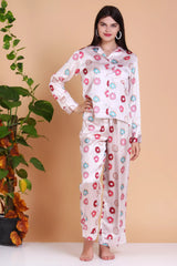donut Soft Button Down Pajamas