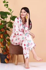 donut Soft Button Down Pajamas