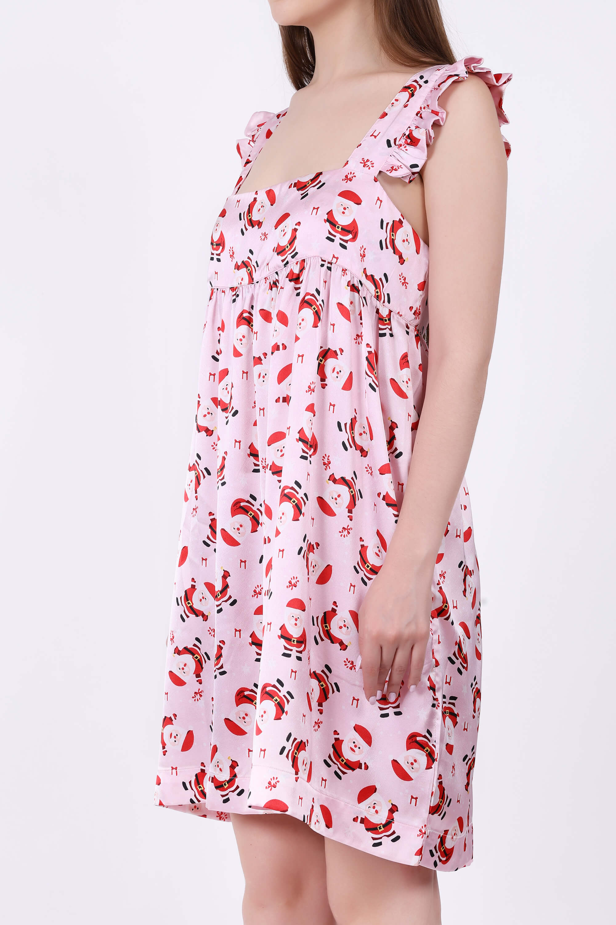 Santa Dress Set Christmas cami Dress