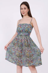 The Floral Mini Short Dress