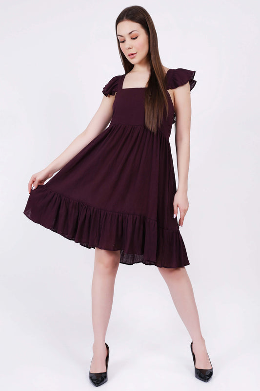 Short Sweet & Stylish Midi Dress