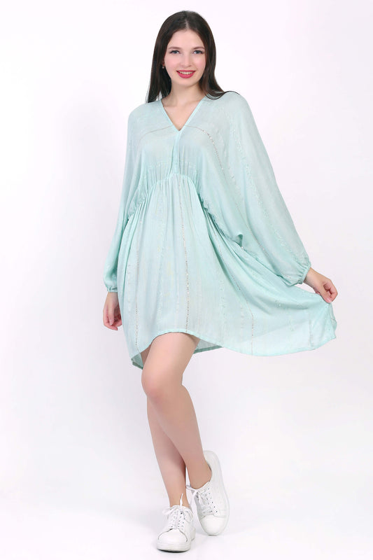 Aqua Blue Lightweight Dress