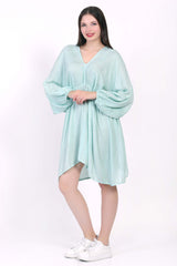 Aqua Blue Lightweight Dress