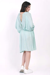 Aqua Blue Lightweight Dress