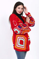 Chic Delight Crochet Short Cardigan