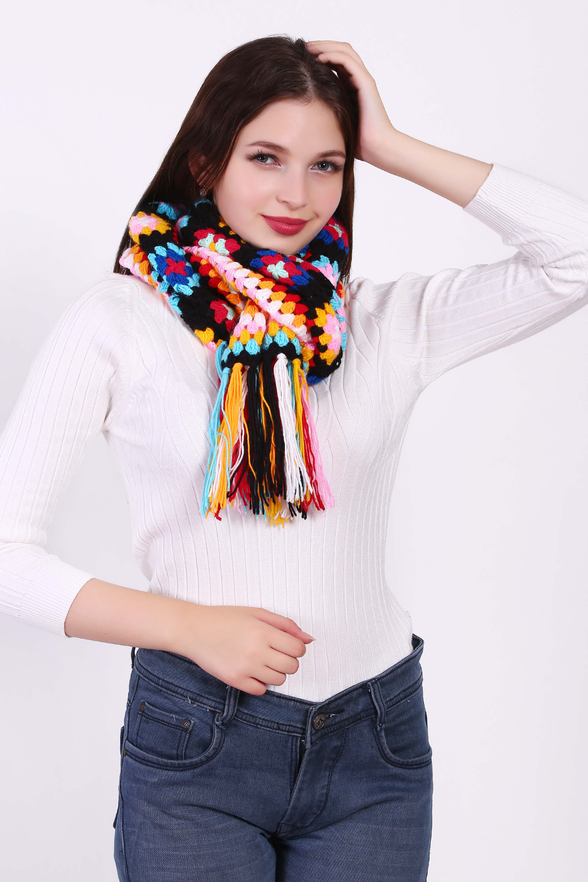 Wrap Up in Whimsy Woolen Scarf
