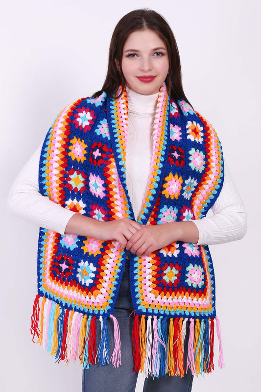 Wrap & Roll Woolen Scarf