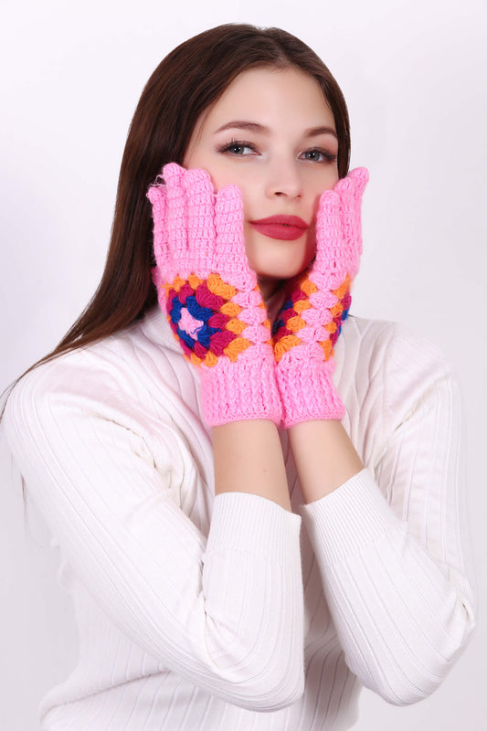 Granny Square Magic Gloves