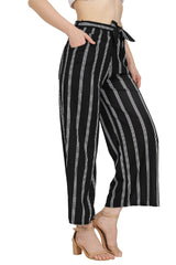 Monochrome Elegance Trouser