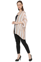 Stripes Kimono Cover-Up