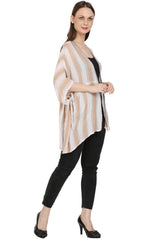 Stripes Kimono Cover-Up