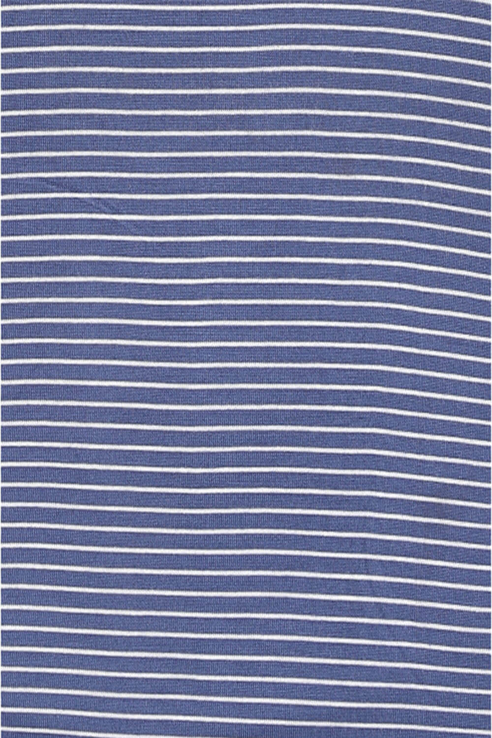 Blue Waves U-Neck Stripe Top