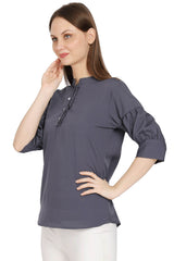 Elegant Ash Front Opening Top