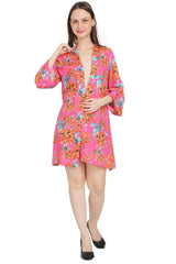 Beach Style Floral Kimono