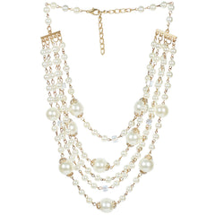 Graceful Glow Crystal Cascade Necklace