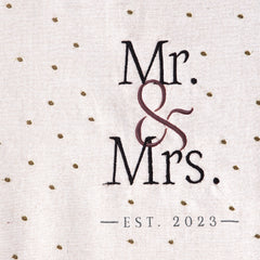 Quotes | Mr & Mrs Designed, Soft and Super Absorbent Dish Towels, Pack of 3