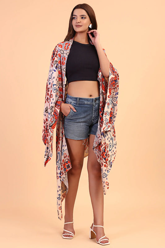 kimono long cover up