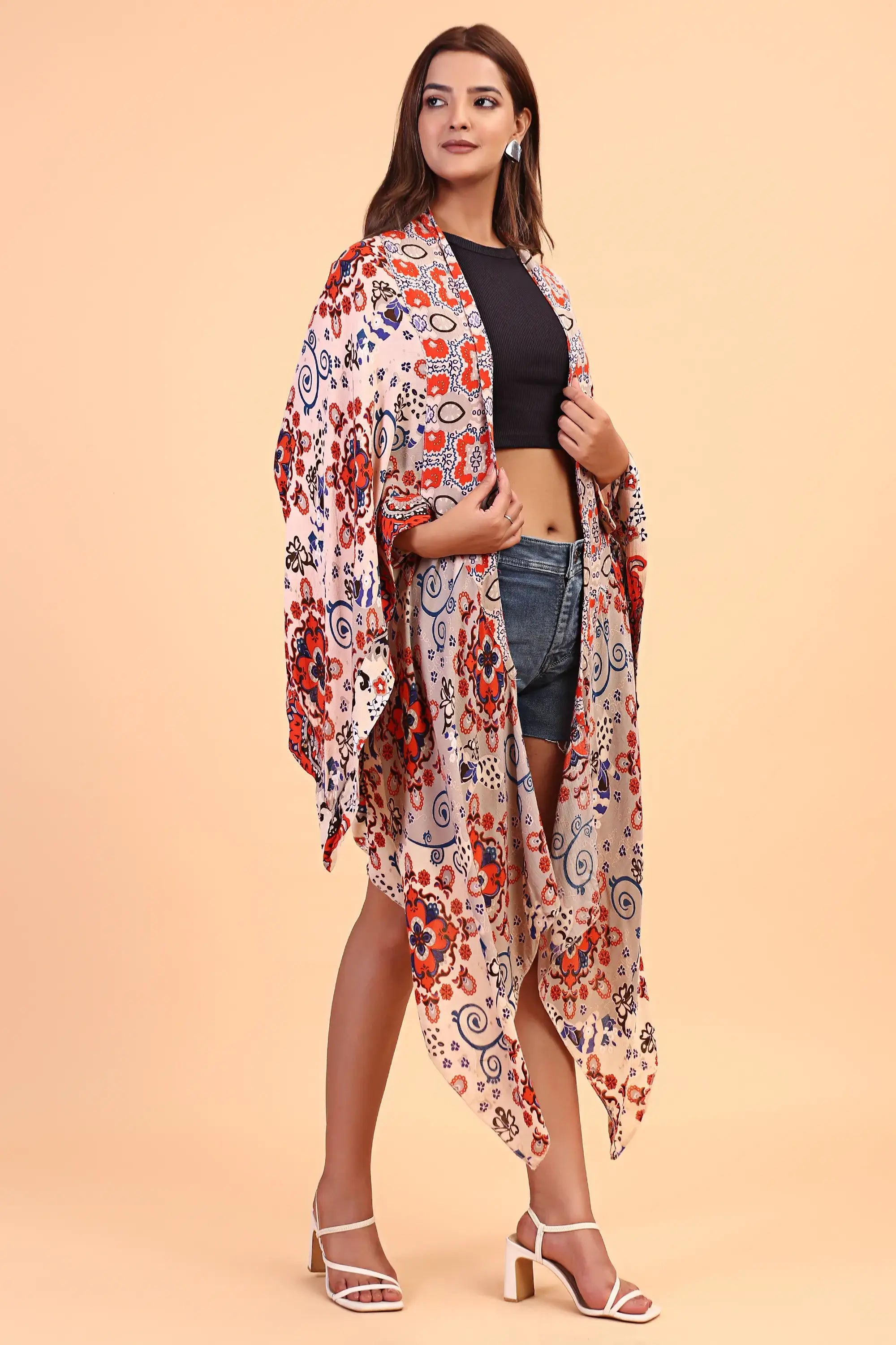 kimono long cover up