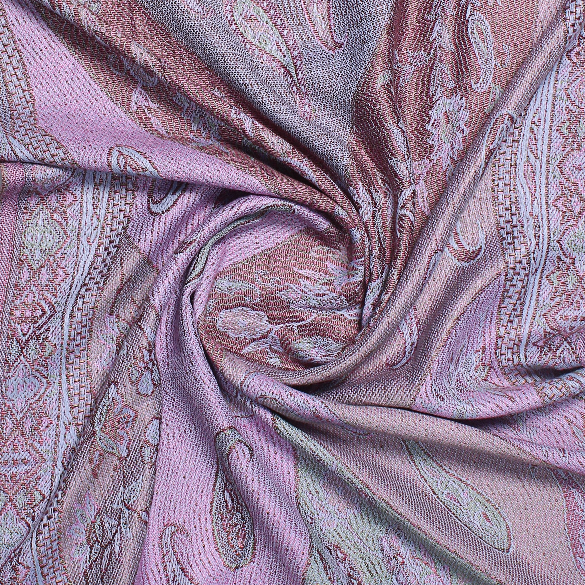 Ethereal Blooms Paisley Jacquard Scarf
