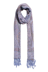 Lavender Dreams Earthy Paisley  Scarf