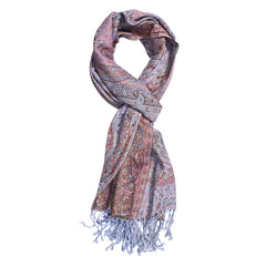 Mauve Magic Paisley Scarf