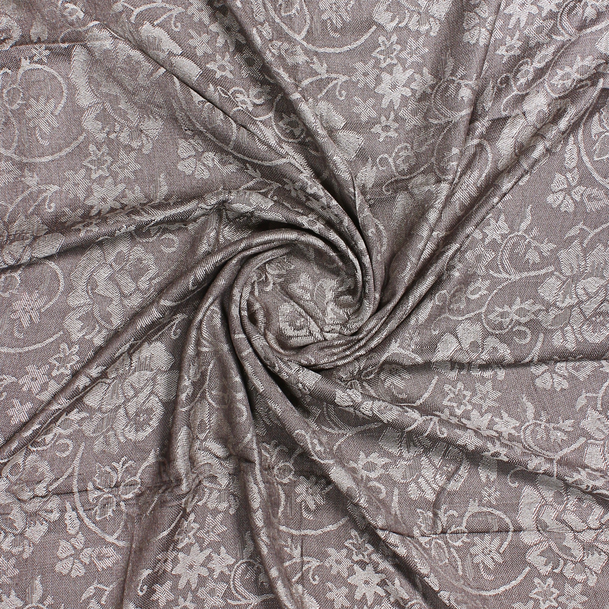 Silvery Sands Jacquard Scarf