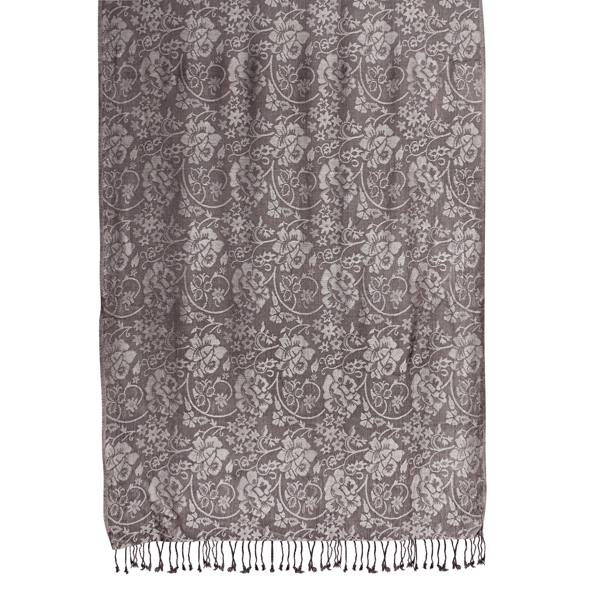 Silvery Sands Jacquard Scarf