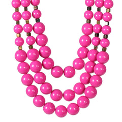 Sophisticated Stone Array Necklace