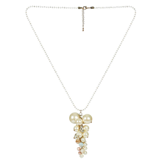 Gilded Pearl Radiance Necklace