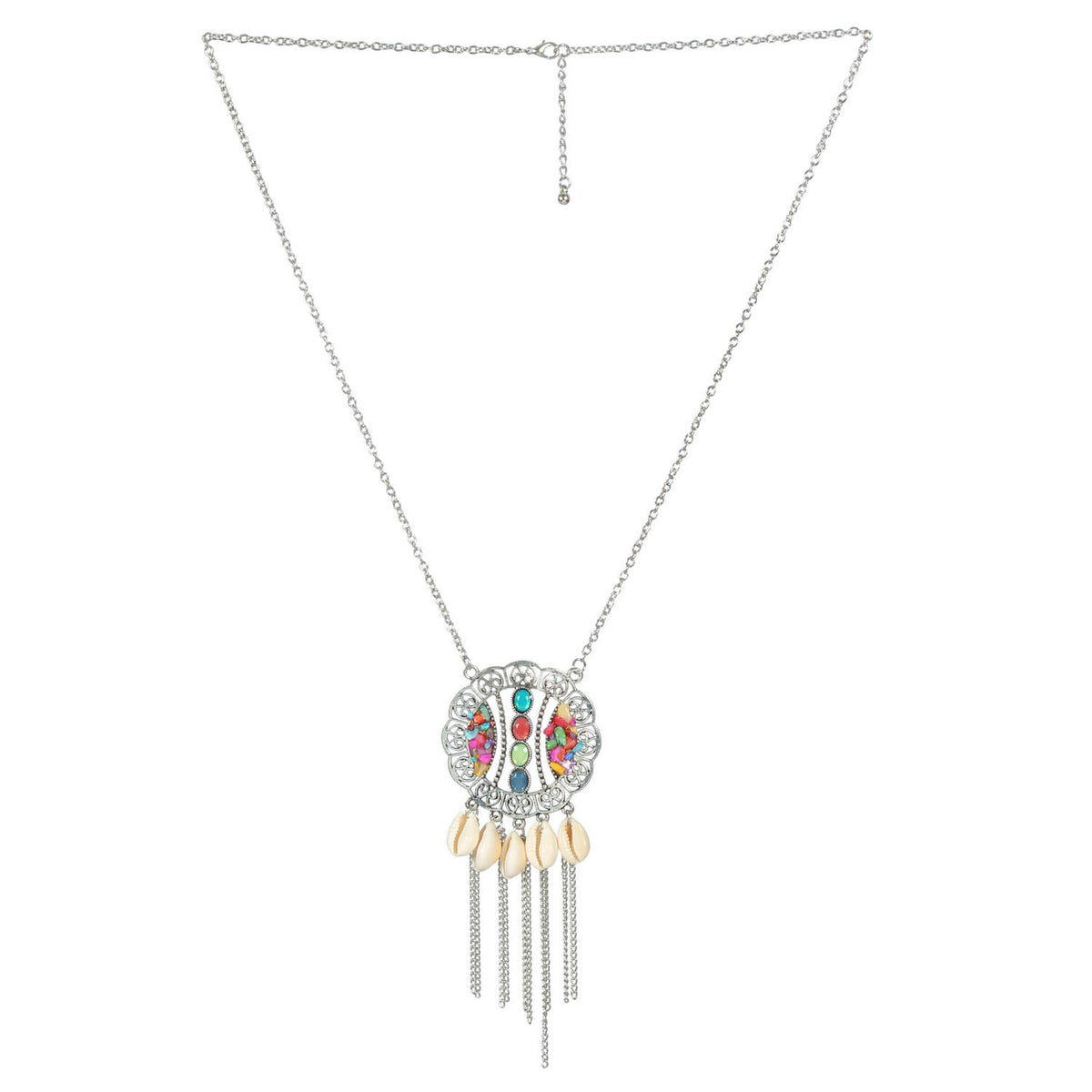 Meenakari Beads Alloy Marvels Necklace