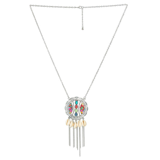 Meenakari Beads Alloy Marvels Necklace