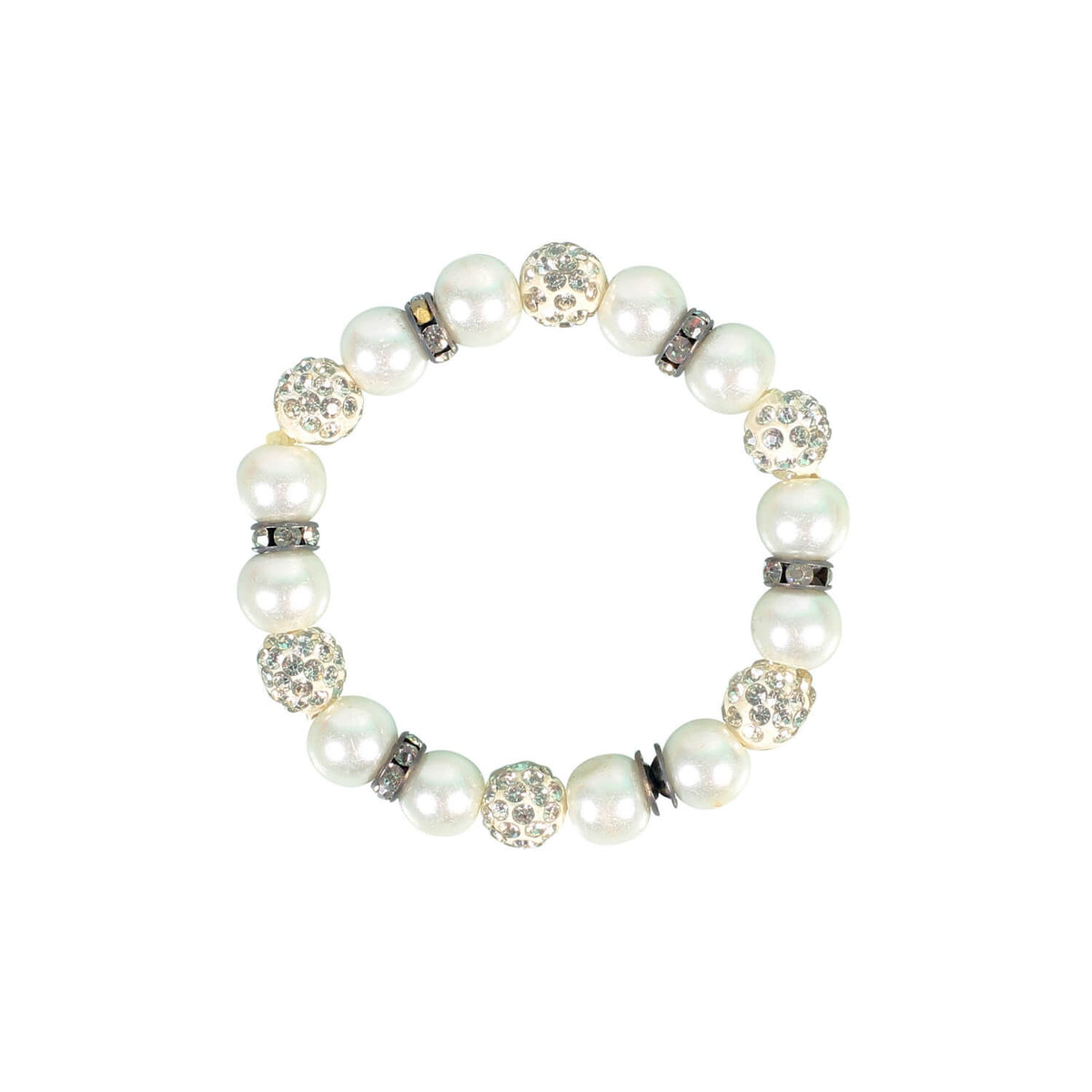 Crystal Pearl Breeze Bracelet