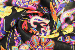 Modern Multi Color Print Scarf