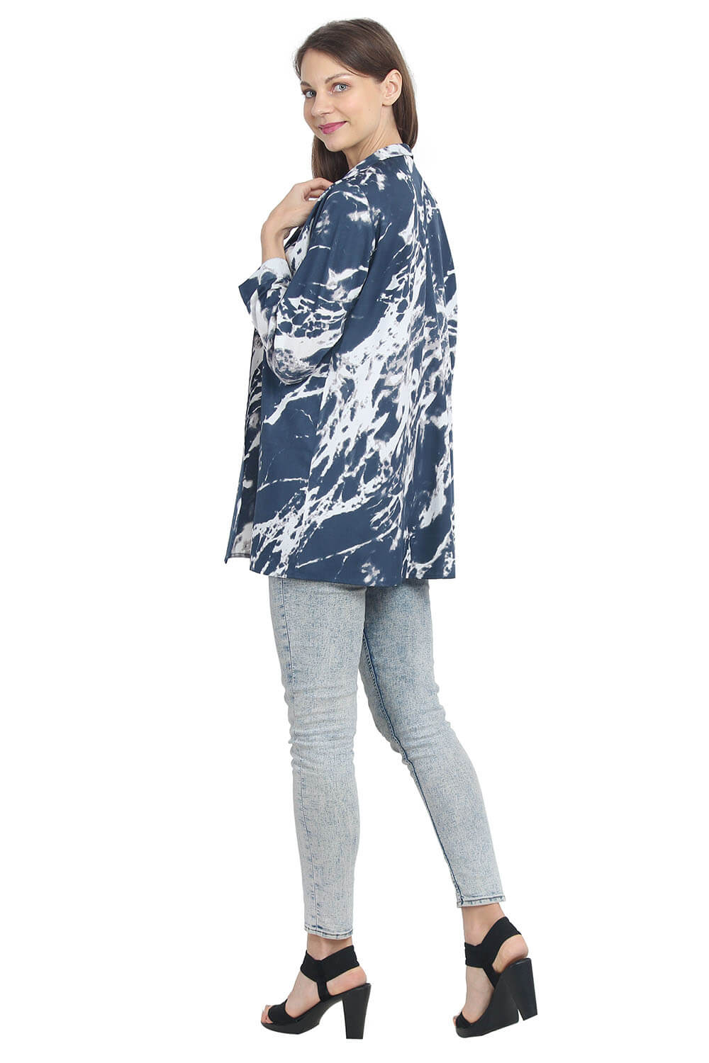 Ocean Bloom Stylish Kimono