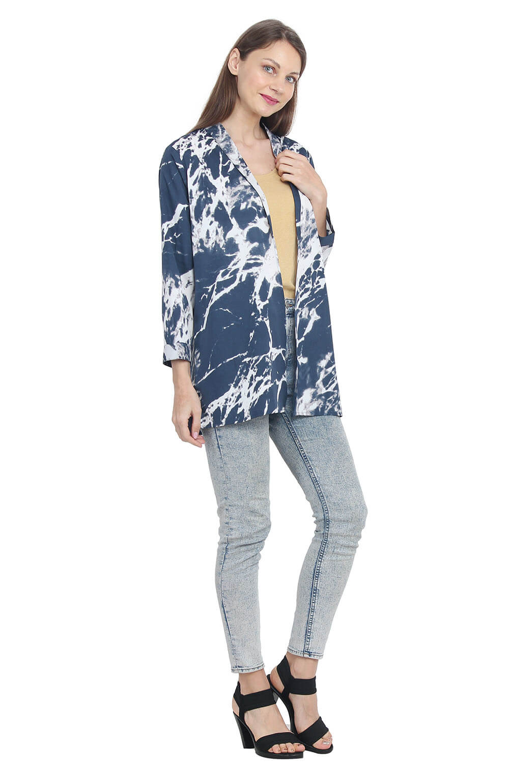 Ocean Bloom Stylish Kimono