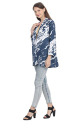 Ocean Bloom Stylish Kimono