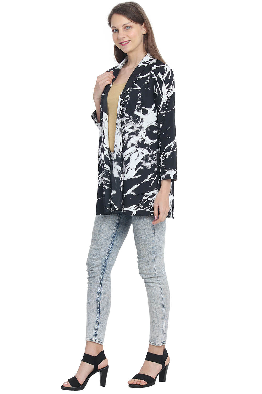 Tie-Dye Twilight Full Sleeves Kimono